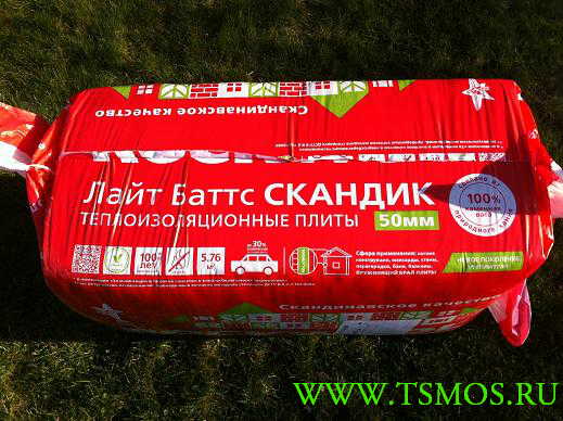 Rockwool Лайт Баттс Скандик Rockwool Лайт Баттс Скандик